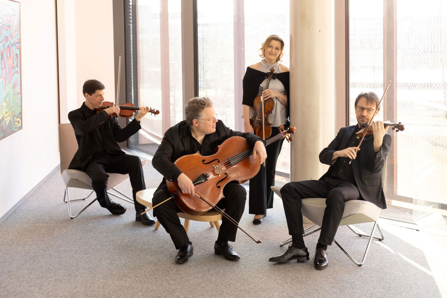 KLEINES STREICHERFESTIVAL - Henschel Quartett & Emiko Tadenuma | Klavier